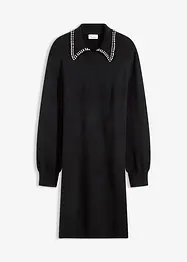 Stickad klänning, bonprix