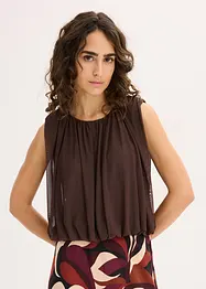 Topp i fintrådig mesh, bonprix