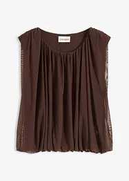 Topp i fintrådig mesh, bonprix