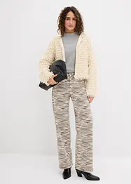 Twillbyxa av elastisk bomullsmix, bonprix