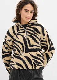 Oversizetröja av teddyfleece, bonprix