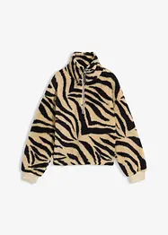 Oversizetröja av teddyfleece, bonprix