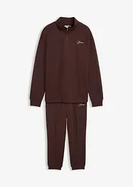 Träningsoverall av bomull (2 delar) Loose Fit, bonprix