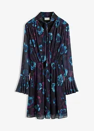 Klänning av mjuk mesh, bonprix