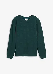 Sweatshirt med julgransmönster, bonprix