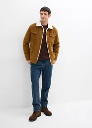 Ribbad tröja av bomullsmix, bonprix