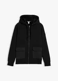 Munkjacka med teddyfoder, bonprix