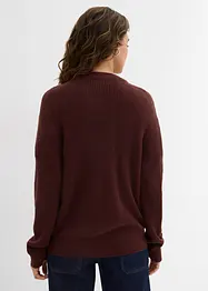 Cardigan med rund halsringning, bonprix