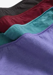 Trosa med ekologisk bomull (4-pack), bonprix