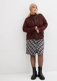 Cardigan med rund halsringning, bonprix