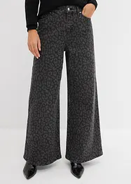 Wide Leg Jeans Mid Waist, bonprix