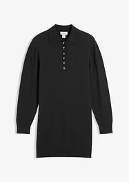 Mamma-/amningsklänning i finstickad ekologisk bomull, bonprix