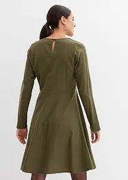 Klänning i bomullsflanell, bonprix