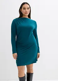 Klänning med båtringning, bonprix