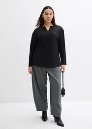 Plisserad topp, bonprix