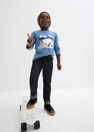 Långärmad tröja med ekologisk bomull (3-pack), bonprix