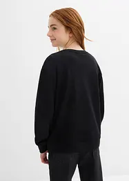 Sweatshirt i ekologisk bomull, bonprix