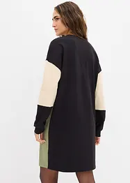 Trikåklänning i bomull, bonprix