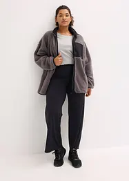 Bekväm träningsbyxa med justerbar benvidd, bonprix