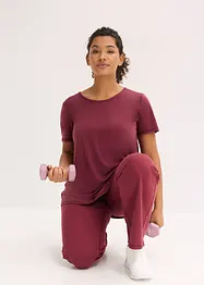 Mjuk funktionstopp med meshinfällning, snabbtorkande, bonprix