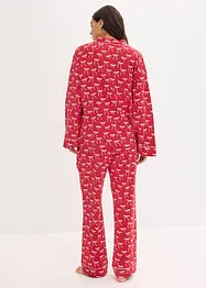 Pyjamas av ren bomull, bonprix