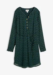 Festlig mamma-/amningsklänning i chiffong, bonprix