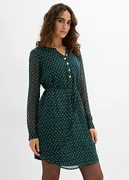 Festlig mamma-/amningsklänning i chiffong, bonprix