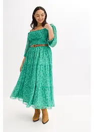 Jerseyklänning i maxilängd, bonprix