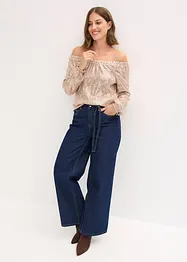 Singoallatopp i oversizemodell med paljetter, bonprix