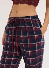 Pyjamasbyxa i flanell med presentpåse, bonprix
