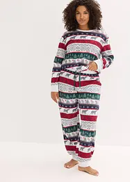 Pyjamas av mjuk bomull, med presentpåse, bonprix