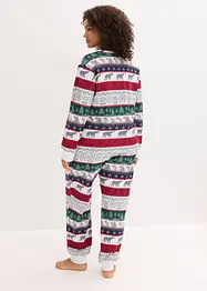 Pyjamas av mjuk bomull, med presentpåse, bonprix