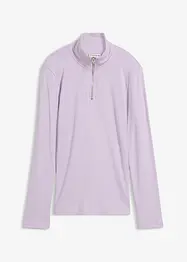 Ribbstickad topp av mjuk viskosmix, bonprix