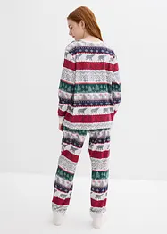 Pyjamas med mjuk bomull (2 delar), bonprix