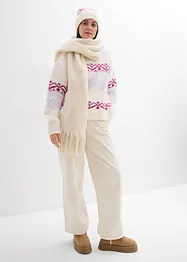 Lusemönstrad tröja, bonprix