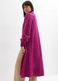Lång cardigan i lurvig stil, bonprix