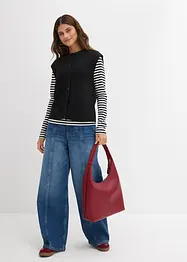 Stickad slipover, bonprix