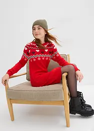 Stickad klänning, bonprix