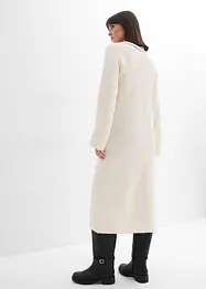 Ribbstickad klänning, bonprix