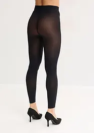 Leggings med komfortlinning 50 den (2-pack), bonprix
