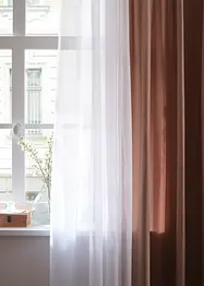 Gardin av luftig voile (1-pack), bonprix