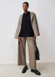 Blus med sidenandel, bonprix