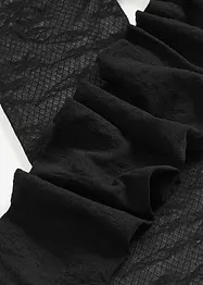 Strumpbyxa med blommigt nätmönster, bonprix