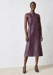 Skinnklänning av lammnappa, bonprix