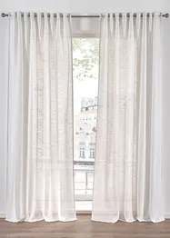 Gardinlängd med struktur, även som extralång (1-pack), bonprix