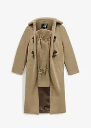 Mammakappa med babyficka i teddyfleece, bonprix