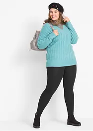 Bomullsleggings med bekväm resårmidja, bonprix