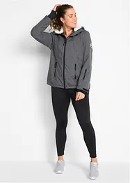 Vattentät funktionsjacka med teddypäls, bonprix