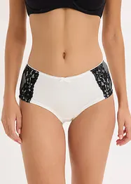 Maxihipstertrosa med ekologisk bomull (4-pack), bonprix