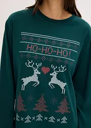 Nattlinne av ren bomull, bonprix